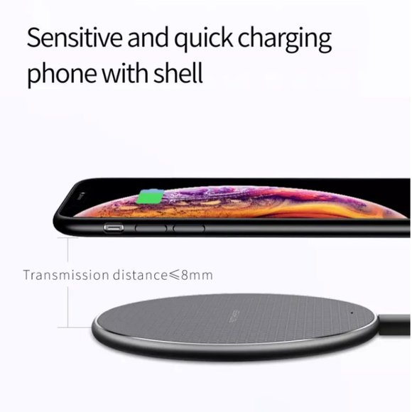 10W WIRELESS FAST CHARGING PAD UNIVERSAL - Picture 3 of 5
